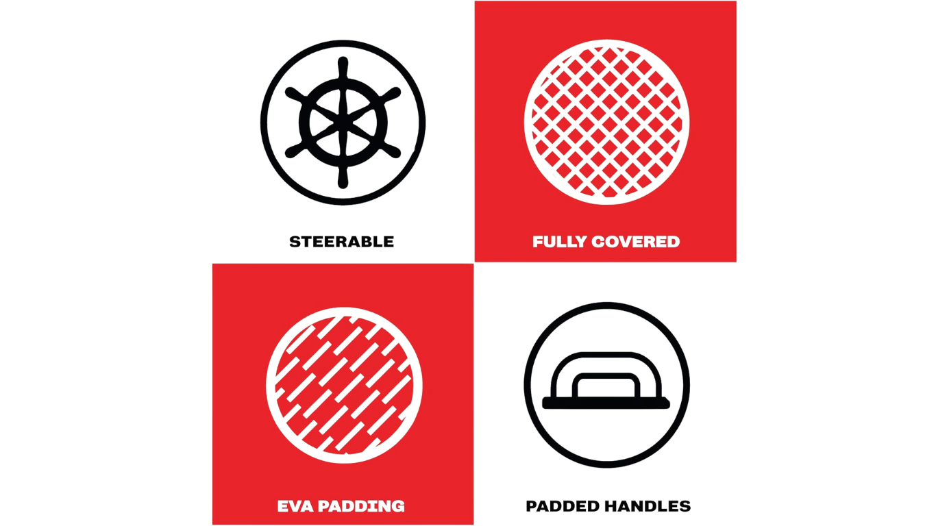 Steerable Tow Tube (1–2 Riders)