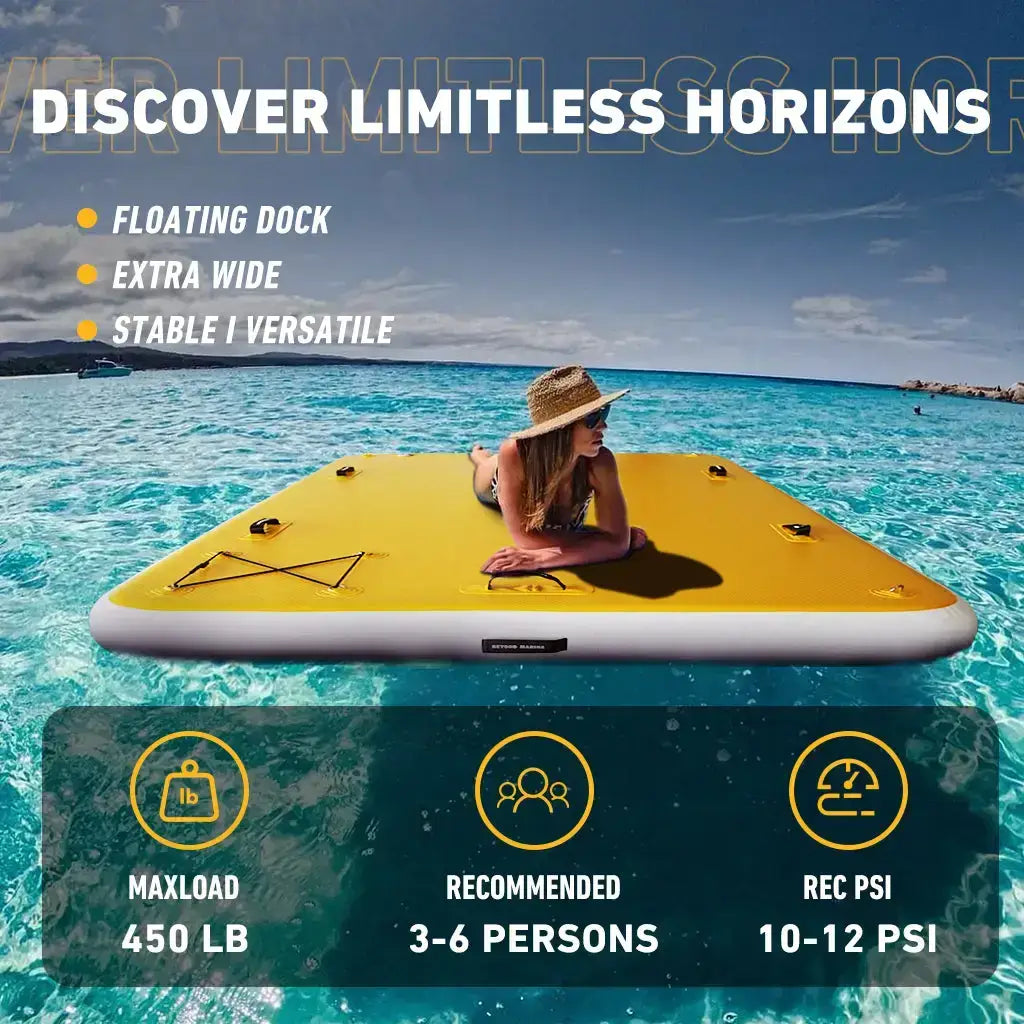 Inflatable Floating Platform