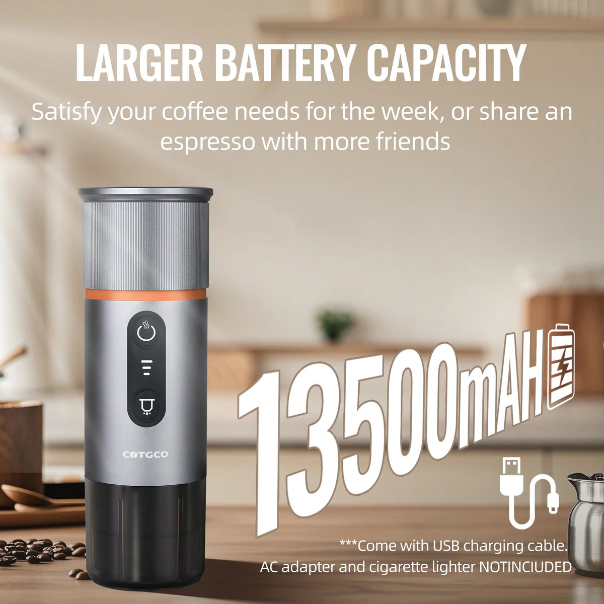 Battery Operated Coffee Machine